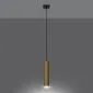 Lampa Wisząca LAGOS 1 złoty połysk | sklep MIRAT  kolekcja lagos