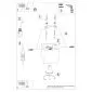Plafon QUAD beton | sklep MIRAT kolekcja quad