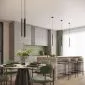Lampa wisząca ARCHE 1 czarna | sklep MIRAT  kolekcja arche