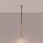 Lampa wisząca ARCHE 1 złota | sklep MIRAT  kolekcja arche
