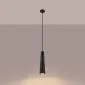 Lampa wisząca ELECTRA czarna beton | sklep MIRAT kolekcja electra