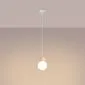 Lampa wisząca PEKKA 1 biała/naturalne drewno | sklep MIRAT kolekcja pekka