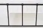 Łóżko LINDA 120x200 czarne metalowe dwuosobowe | MIRAT. styl LOFT