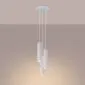 Lampa wisząca KARBON 3P biały | sklep MIRAT  kolekcja karbon