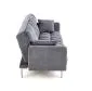 Sofa ROBERTO ciemno szara rozkładana z poduszkami | MIRAT. w stylu kolekcja
