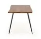 Stół LARSON 120x80 dąb naturalny na metalowych nogach | MIRAT. styl LOFT
