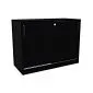 Szafka biurowa przesuwna EASY SPACE CABINET S 1.5-OH 100cm czarna zamykana I sklep meblowy MIRAT.