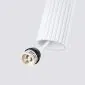 Lampa wisząca KARBON 1 biały | sklep MIRAT  kolekcja karbon