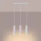 Lampa wisząca KARBON 3L biały | sklep MIRAT  kolekcja karbon