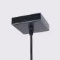 Lampa wisząca KARBON 1 czarny | sklep MIRAT kolekcja karbon