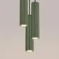 Lampa wisząca KARBON 3P zielona oliwka | sklep MIRAT  kolekcja karbon