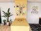Nowoczesna półka ALESIA 10 czarna wisząca | MIRAT. styl LOFT