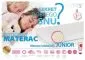 Materac lateksowy Junior 90x180 H2 średnio-twardy | MIRAT.