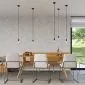 Lampa wisząca EDISON czarna | sklep MIRAT  kolekcja edison