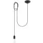 Lampa wisząca EDISON 1 LONG czarny | sklep MIRAT kolekcja edison