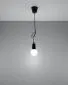 Lampa wisząca DIEGO 1 czarna | sklep MIRAT  kolekcja diego