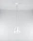 Lampa wisząca DIEGO 3 biała | sklep MIRAT  kolekcja diego