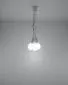 Lampa wisząca DIEGO 3 biała | sklep MIRAT  kolekcja diego