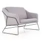 Szara sofa SOFT 2 XL do salonu | MIRAT. w stylu LOFT kolekcja SOFT