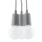 Lampa wisząca DIEGO 3 szara | sklep MIRAT kolekcja diego