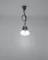 Lampa wisząca DIEGO 3 szara | sklep MIRAT kolekcja diego