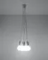 Lampa wisząca DIEGO 5 biała | sklep MIRAT kolekcja diego