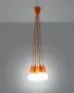 Lampa wisząca DIEGO 5 pomarańczowy | sklep MIRAT  kolekcja diego
