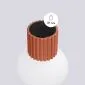 Kinkiet HALO ochra czerwona IP44 | sklep MIRAT  kolekcja halo