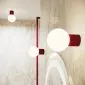 Plafon HALO burgund IP44 | sklep MIRAT  kolekcja halo