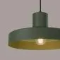 Lampa wisząca BILO zielona oliwka | sklep MIRAT kolekcja bilo
