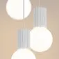 Lampa wisząca HALO 3P biała | sklep MIRAT kolekcja halo