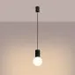 Lampa wisząca HALO 1 czarna | sklep MIRAT kolekcja halo