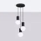 Lampa wisząca HALO 3P czarna | sklep MIRAT kolekcja halo