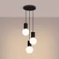 Lampa wisząca HALO 3P czarna | sklep MIRAT kolekcja halo