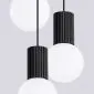 Lampa wisząca HALO 3P czarna | sklep MIRAT kolekcja halo