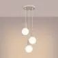 Lampa wisząca HALO 3P beżowa | sklep MIRAT kolekcja halo