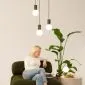 Lampa wisząca HALO 1 zielona oliwka | sklep MIRAT  kolekcja halo
