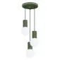 Lampa wisząca HALO 3P zielona oliwka | sklep MIRAT  kolekcja halo