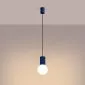 Lampa wisząca HALO 1 ultramaryna | sklep MIRAT  kolekcja halo