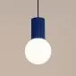 Lampa wisząca HALO 1 ultramaryna | sklep MIRAT  kolekcja halo