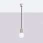 Lampa wisząca HALO 1 taupe | sklep MIRAT  kolekcja halo