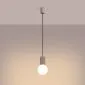 Lampa wisząca HALO 1 taupe | sklep MIRAT  kolekcja halo