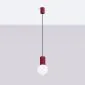 Lampa wisząca HALO 1 burgund | sklep MIRAT kolekcja halo