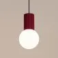Lampa wisząca HALO 1 burgund | sklep MIRAT kolekcja halo