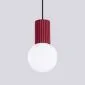 Lampa wisząca HALO 1 burgund | sklep MIRAT kolekcja halo