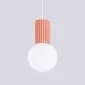 Lampa wisząca HALO 1 brzoskwiniowa | sklep MIRAT  kolekcja halo