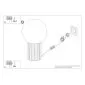Lampa biurkowa HALO czarna | sklep MIRAT  kolekcja halo