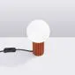 Lampa biurkowa HALO ochra czerwona | sklep MIRAT  kolekcja halo