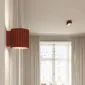 Plafon AURA 1 ochra czerwona Gx53 | sklep MIRAT  kolekcja aura