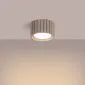 Plafon AURA 1 taupe Gx53 | sklep MIRAT  kolekcja aura